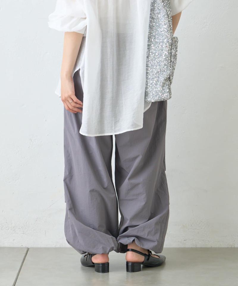 【UNISEX】ナイロン切り替えパンツ