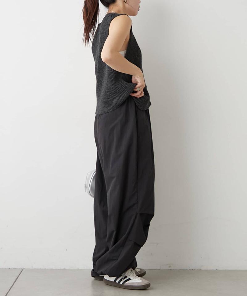 【UNISEX】ナイロン切り替えパンツ