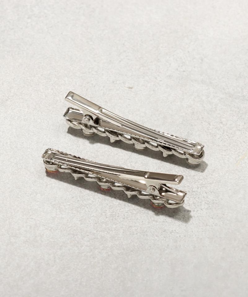 ハートキラキラクリップ2個セット