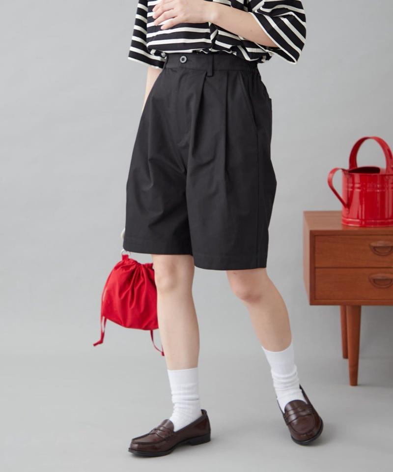 【GEVACO】ストレートハーフパンツ
