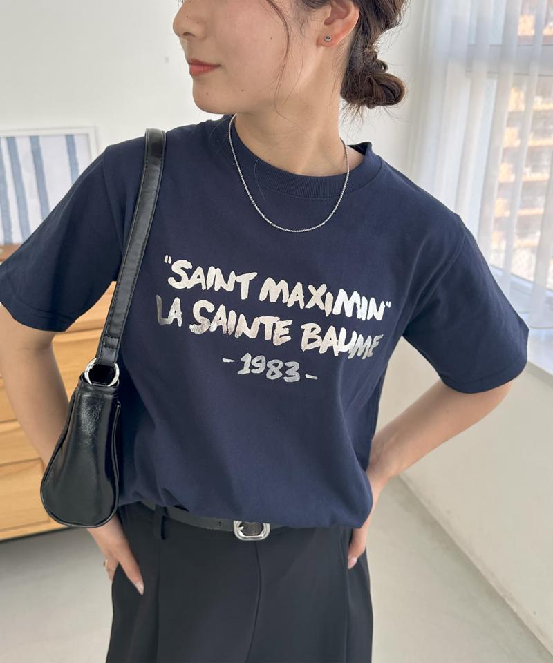 【WEB限定/新色追加!】アソート箔プリントTシャツ