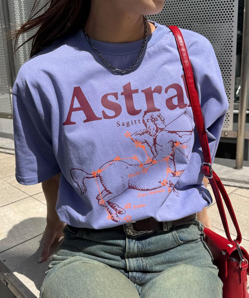 星座プリントTEE