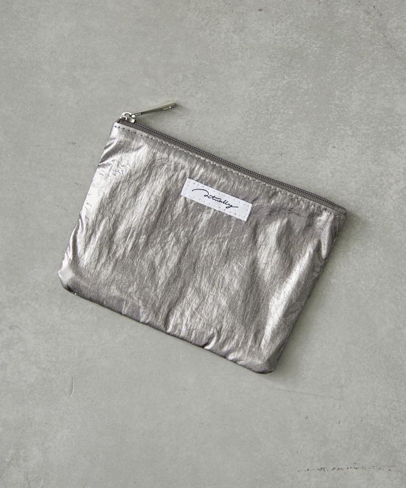 メタリックティッシュポーチ