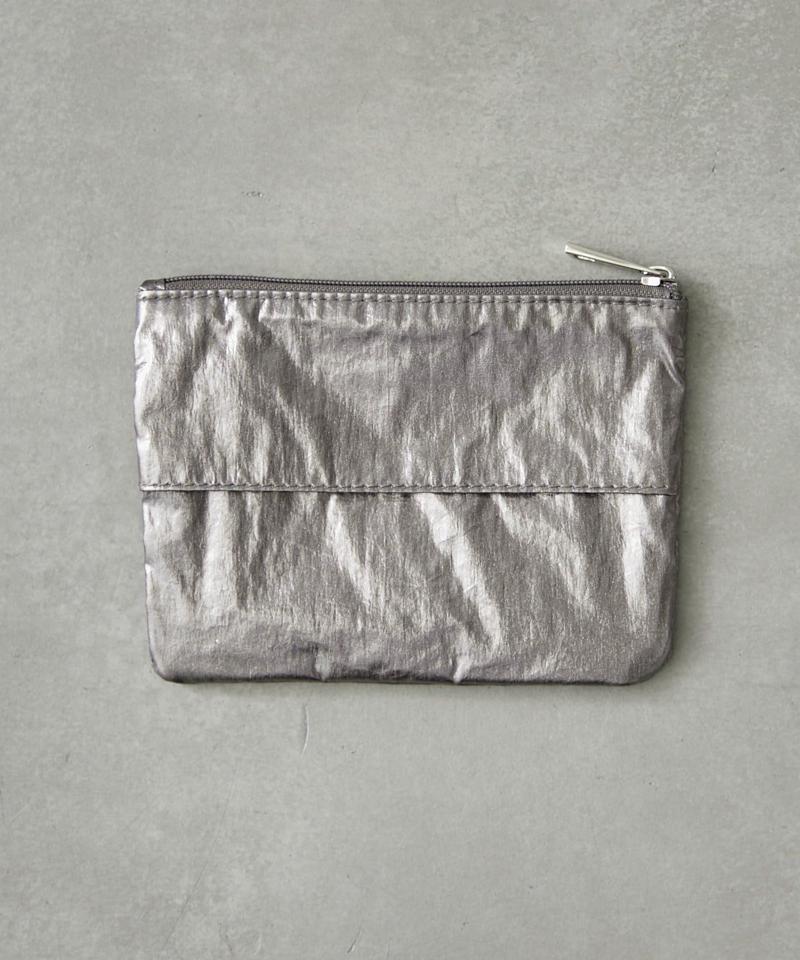 メタリックティッシュポーチ