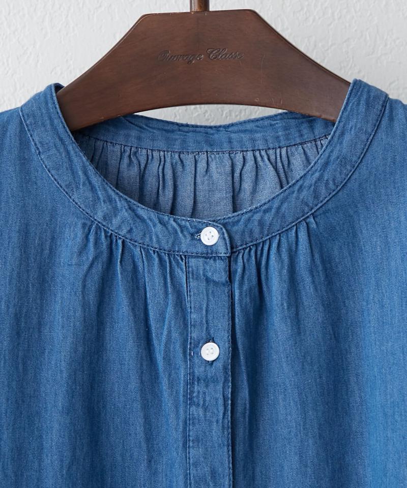 【2025 Spring/Summer】スモッキングデニムシャツ