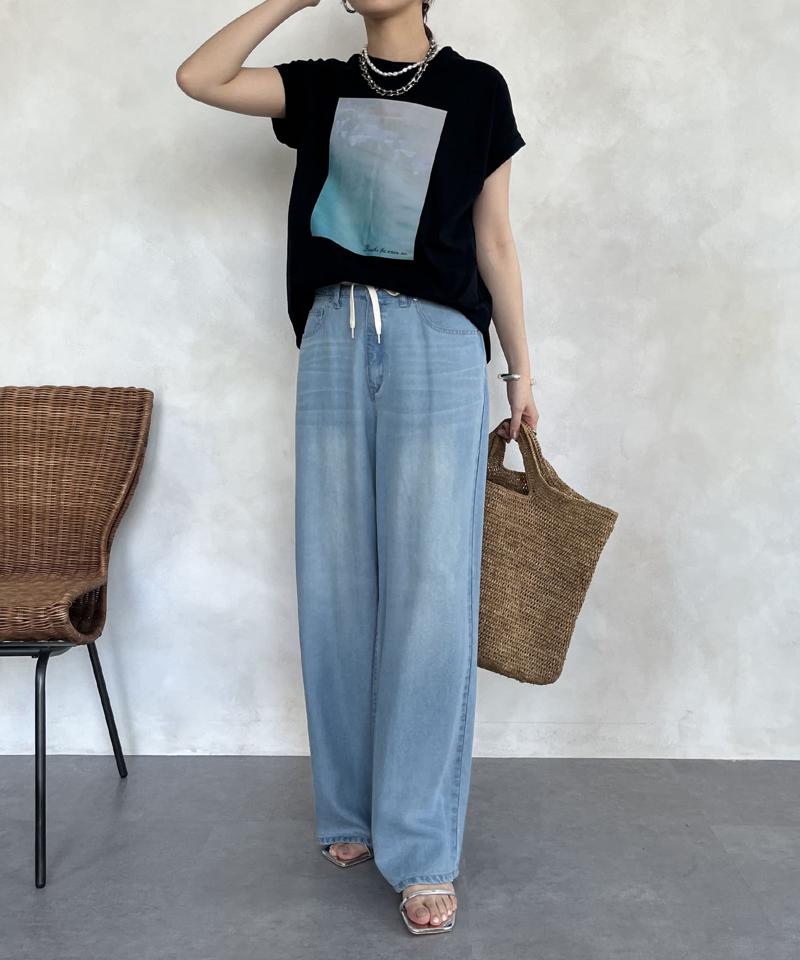【WEB限定】SUMMERフォトプリントTEE