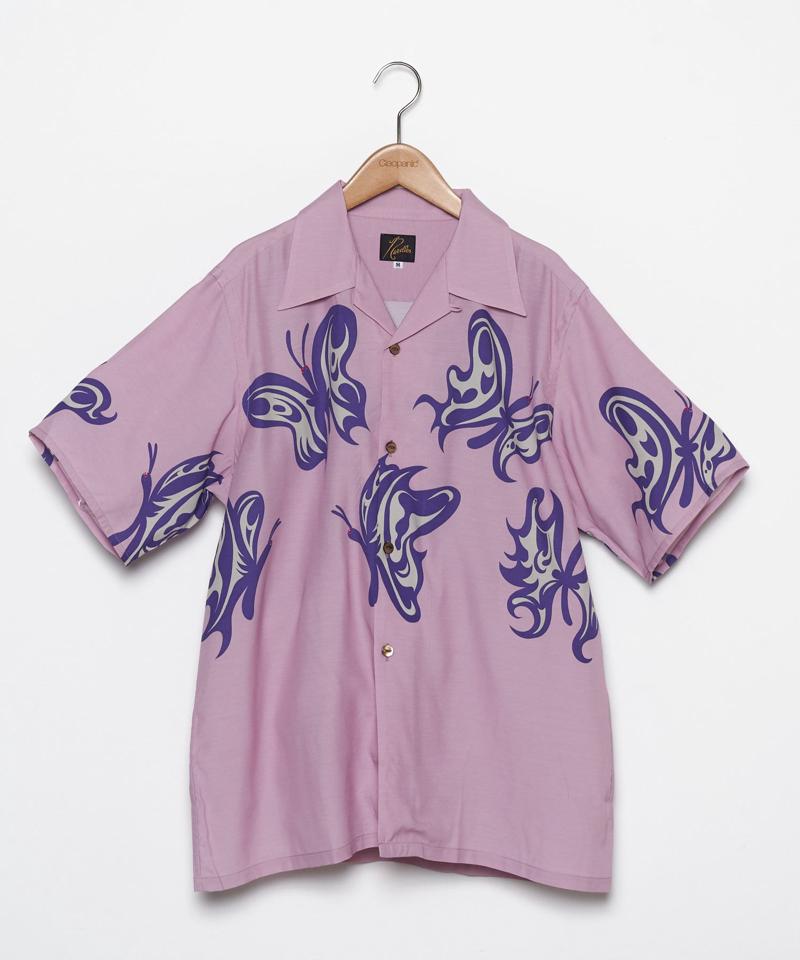 【NEEDLES/ニードルズ】NEEDLES x KAE TANAKA S/S ONE－UP SHIRT － KT PAPILLO