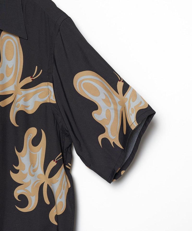 【NEEDLES/ニードルズ】NEEDLES x KAE TANAKA S/S ONE－UP SHIRT － KT PAPILLO
