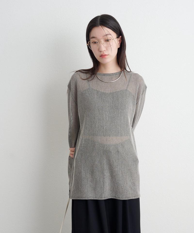 【今から秋まで使える!】2WAYメッシュカーディガン