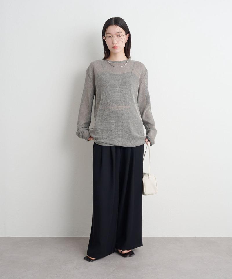 【今から秋まで使える!】2WAYメッシュカーディガン