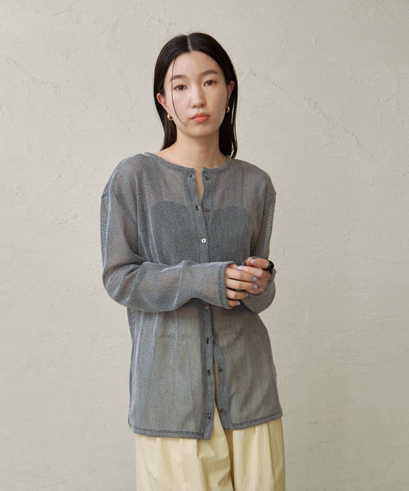 【今から秋まで使える!】2WAYメッシュカーディガン