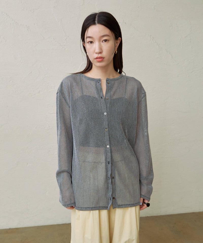 【今から秋まで使える!】2WAYメッシュカーディガン