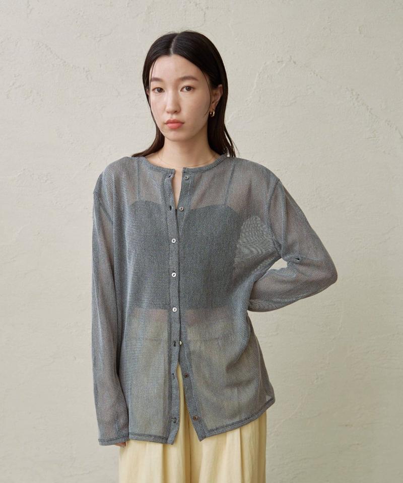 【今から秋まで使える!】2WAYメッシュカーディガン