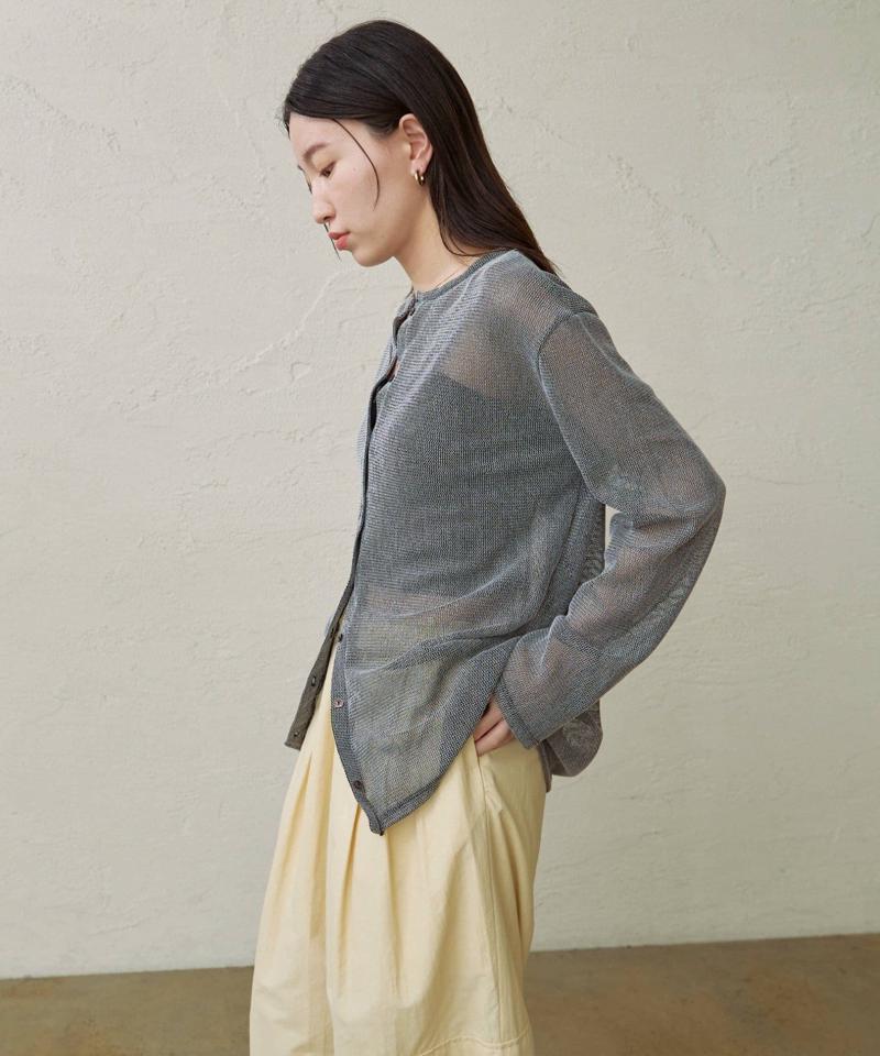 【今から秋まで使える!】2WAYメッシュカーディガン