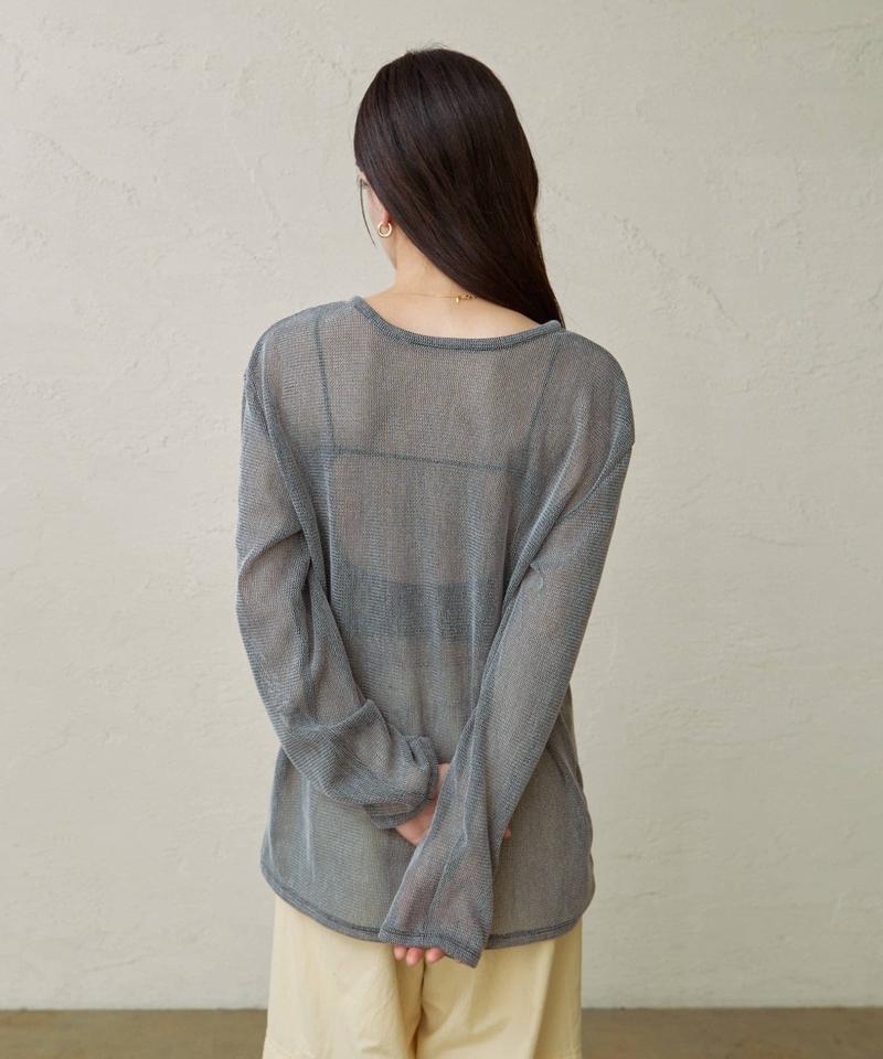 【今から秋まで使える!】2WAYメッシュカーディガン