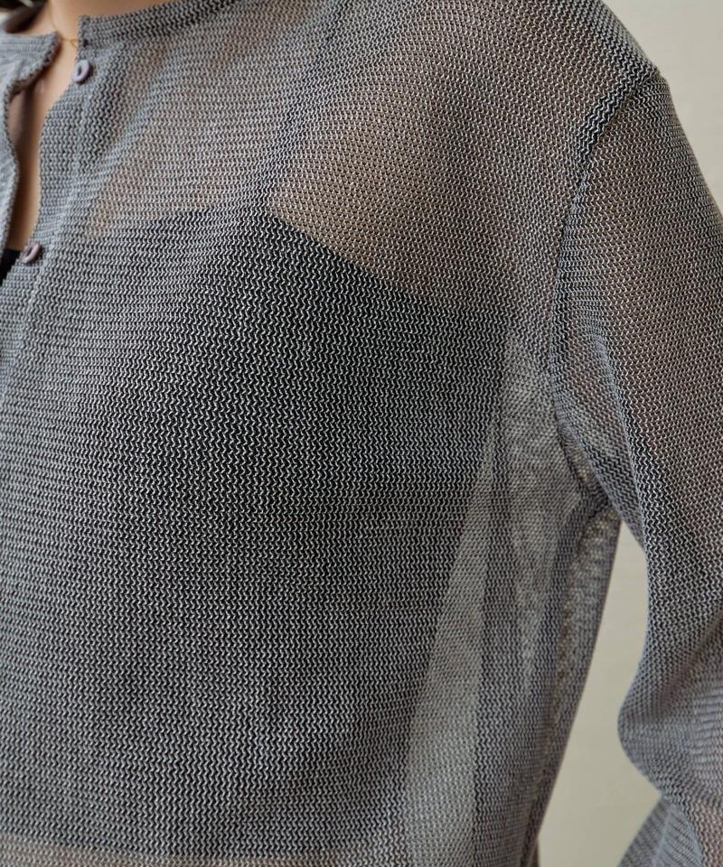 【今から秋まで使える!】2WAYメッシュカーディガン