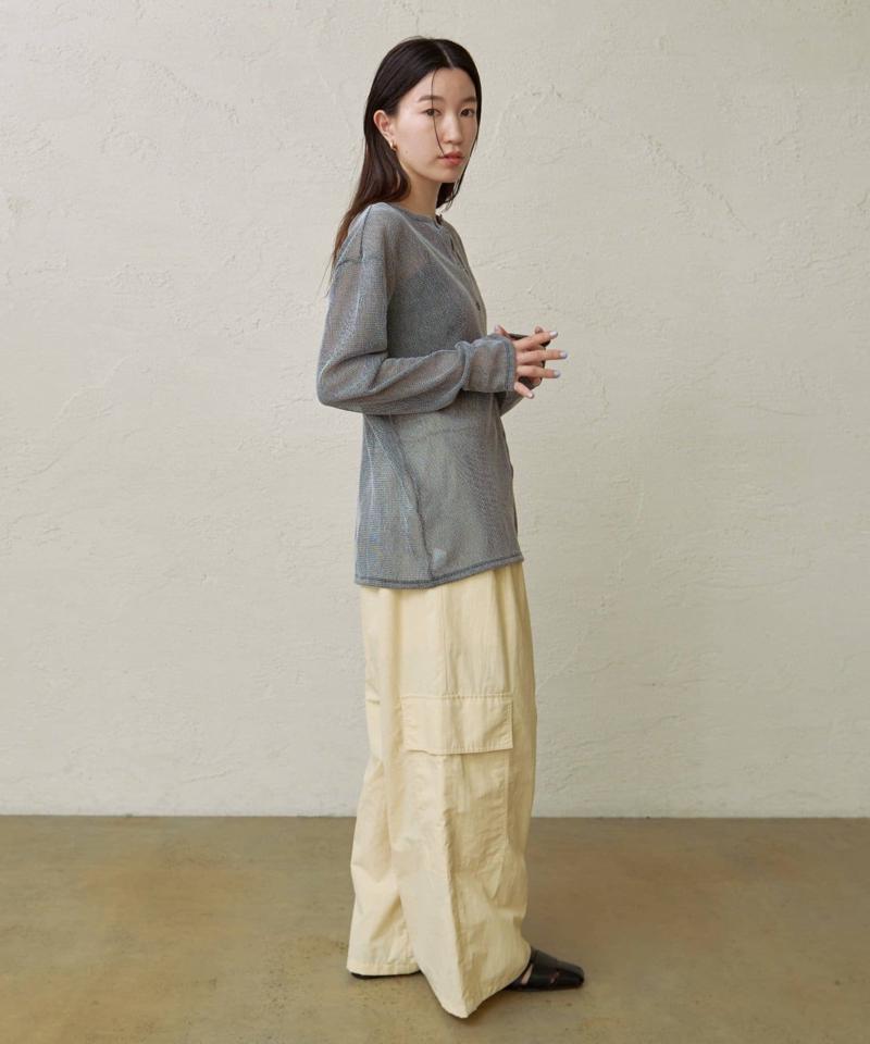 【今から秋まで使える!】2WAYメッシュカーディガン