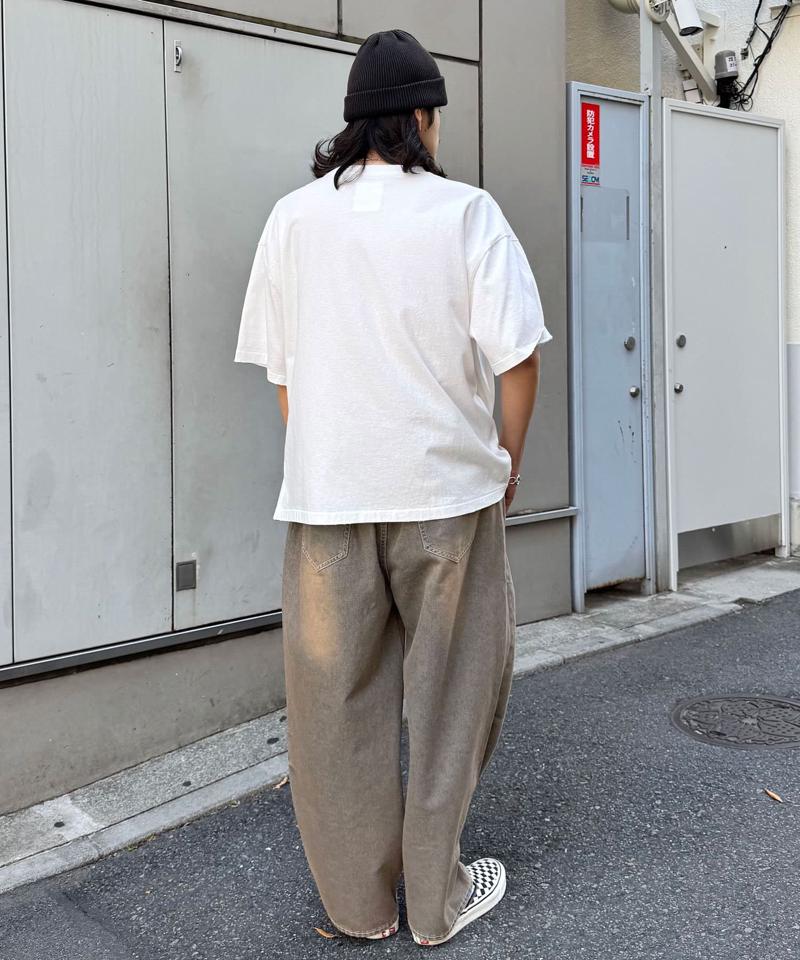 オーバーダイバギーデニム