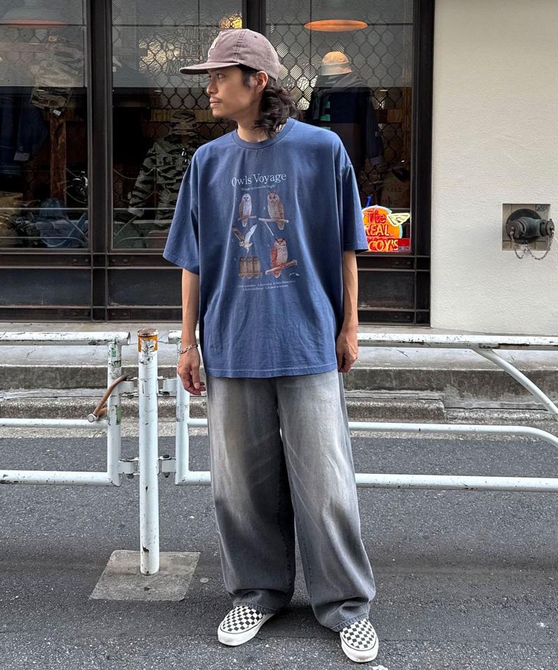 オーバーダイバギーデニム