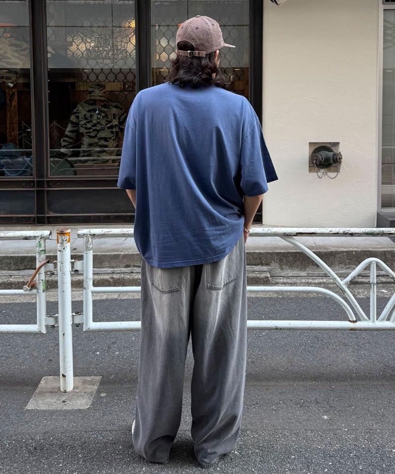 オーバーダイバギーデニム