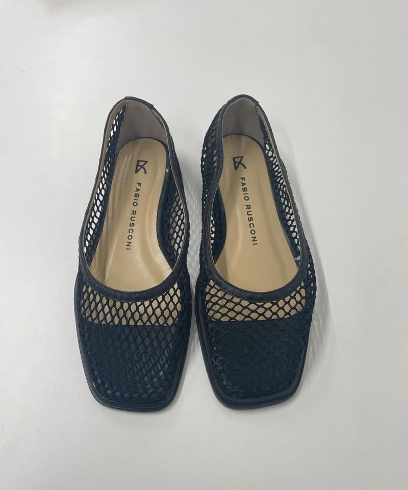【FABIO RUSCONI】 メッシュパンプス