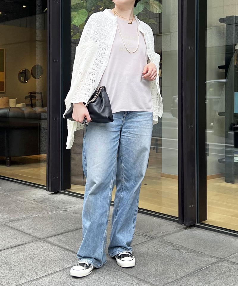 インターシャインロゴプルオーバー