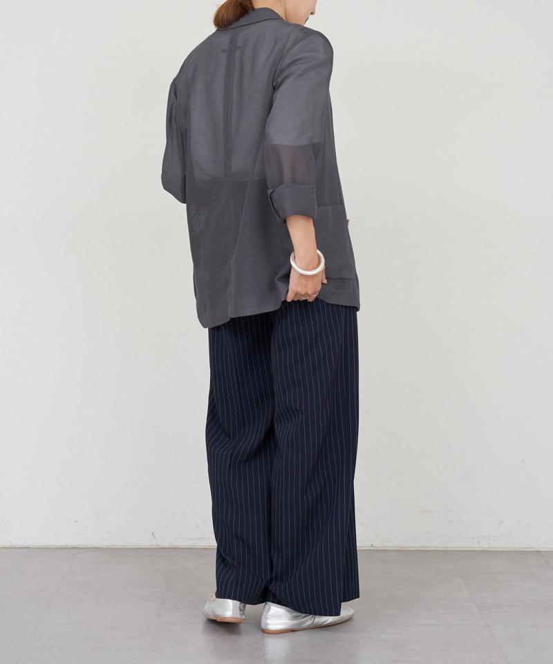 《夏の体型カバーに！》メッシュジャケット