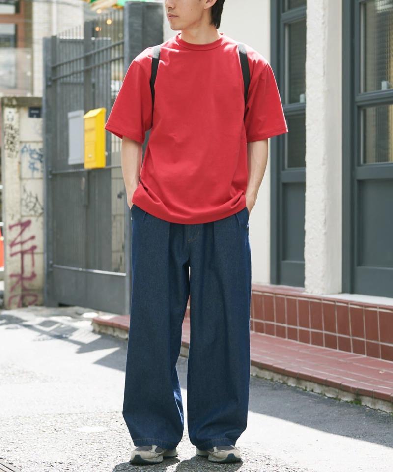 【ユニセックス】汗染み防止抗菌防臭　半袖TEE