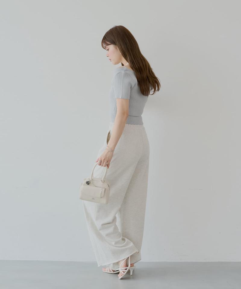 【5色展開】ショートカーディガン+レースキャミセット