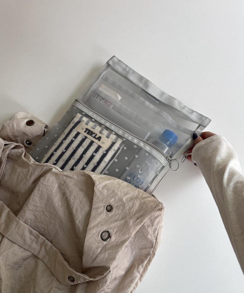 【お客様満足度98%超え♪】【WEB限定】ハートメッシュバッグインバッグ