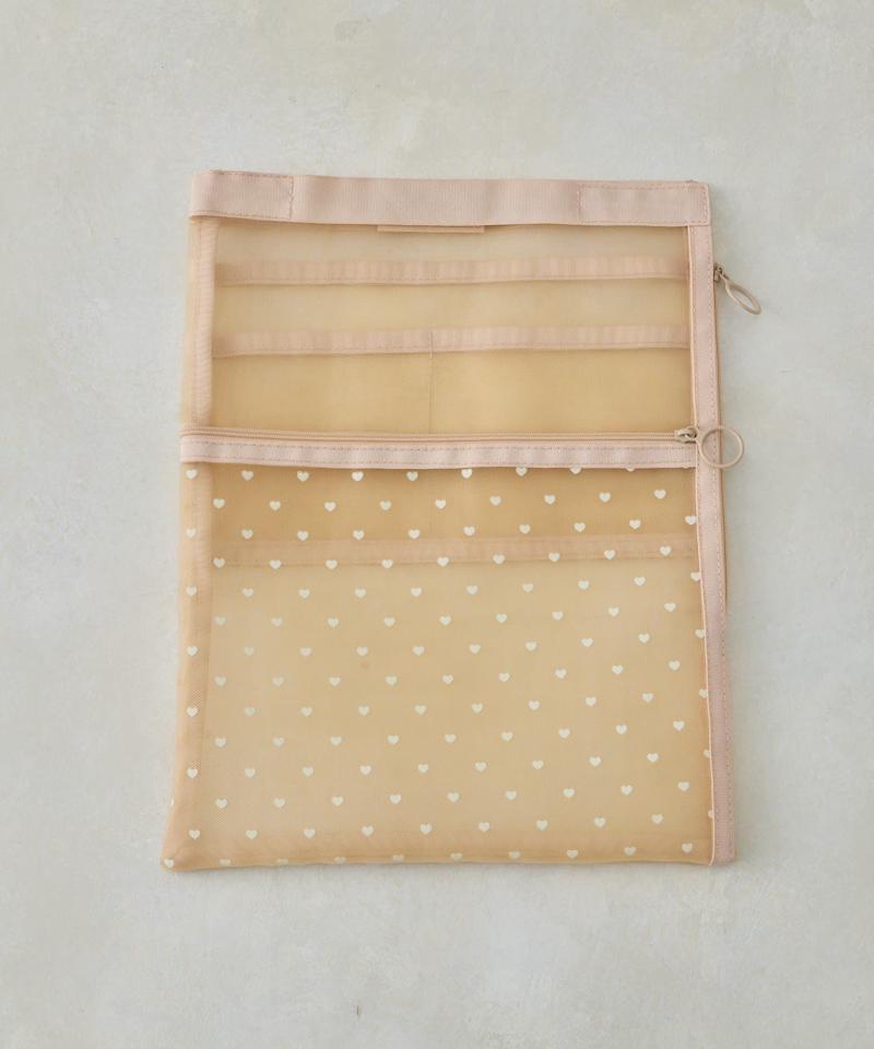 【WEB限定】ハートメッシュバッグインバッグ