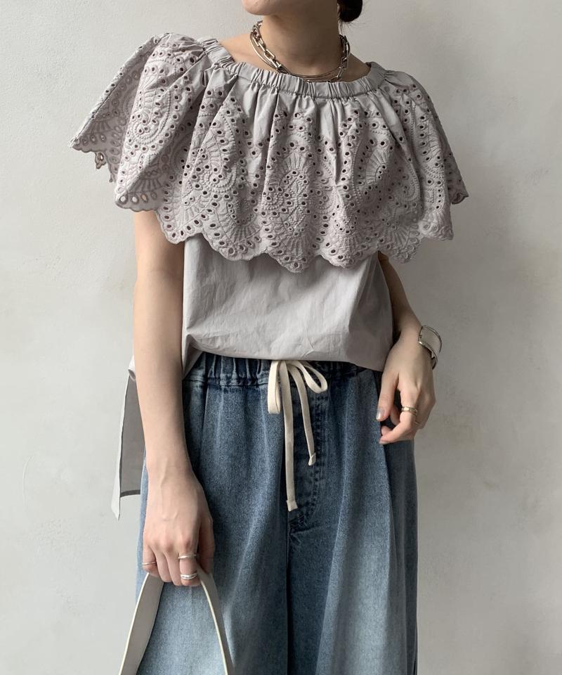 【WEB限定】マルチWAYレースブラウス