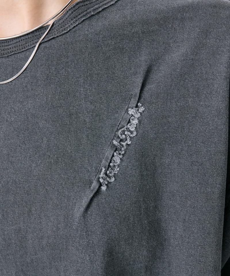 タックロゴ刺繍Tシャツ