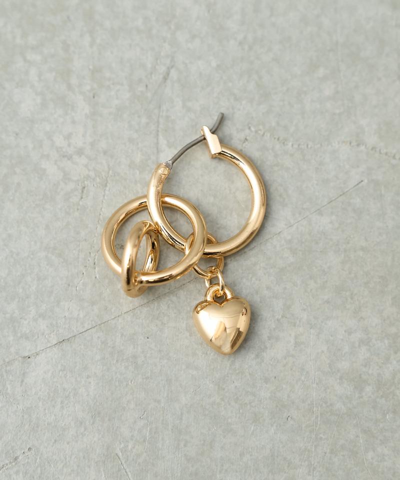 アシンメトリーピアス