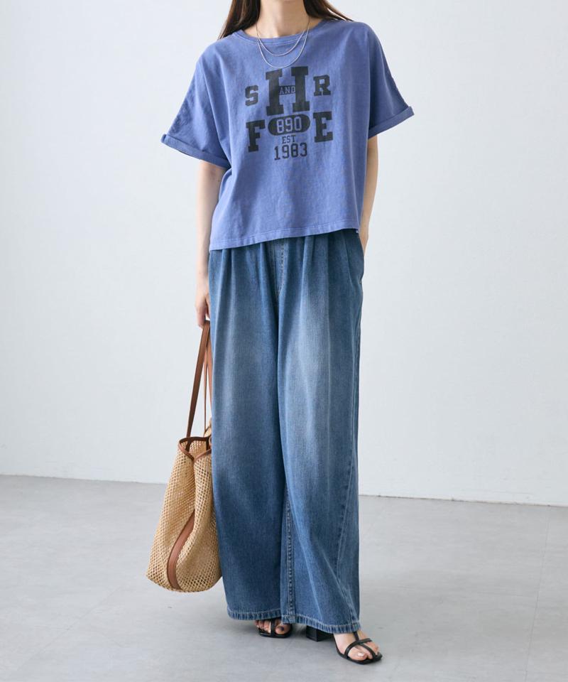 カレッジロゴショートTシャツ