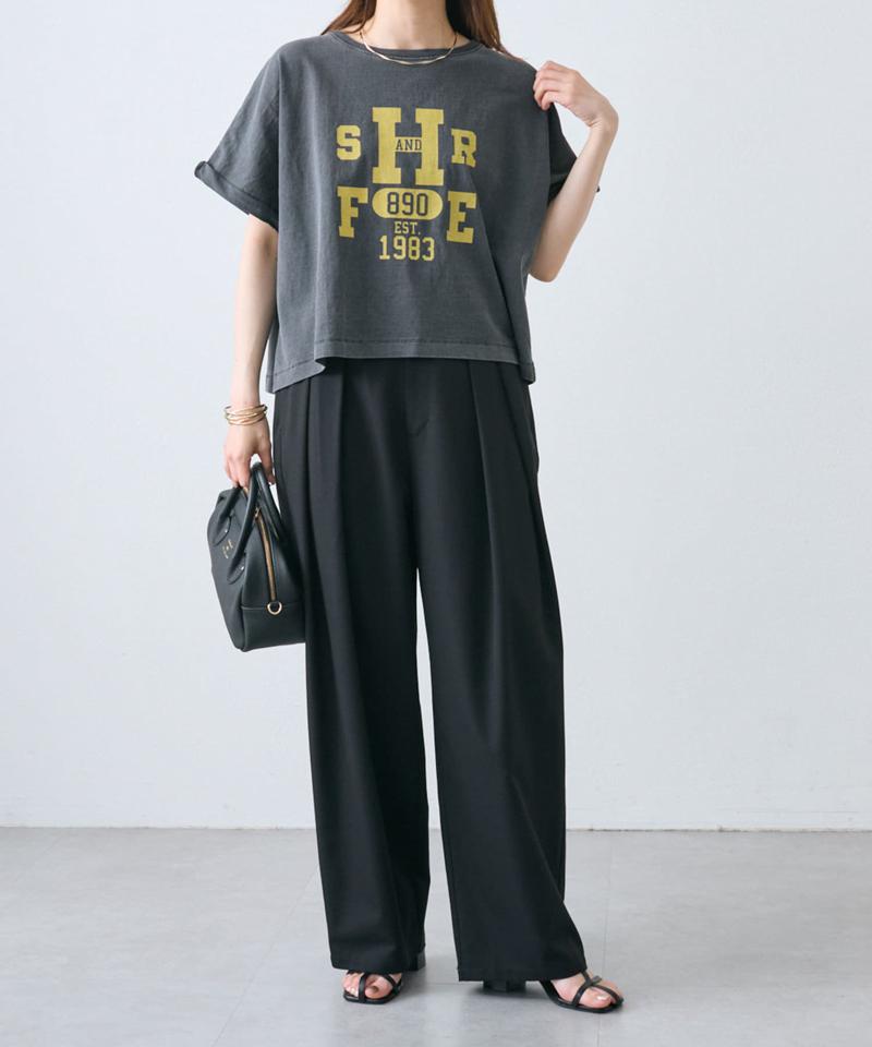 カレッジロゴショートTシャツ
