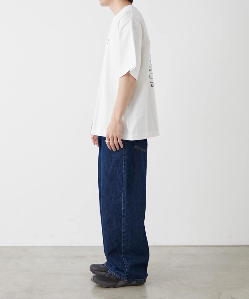 【DOGS】ユニセックスアニマル刺繍ロゴ半袖TEE