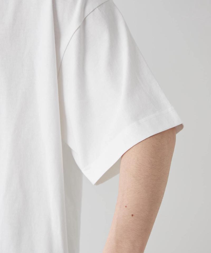 【DOGS】ユニセックスアニマル刺繍ロゴ半袖TEE