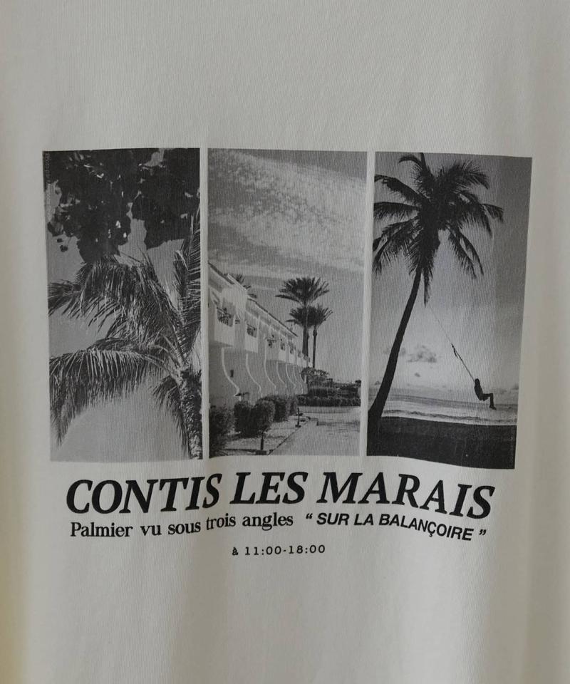 【ユニセックス】サマーフォトグラフィックTシャツ