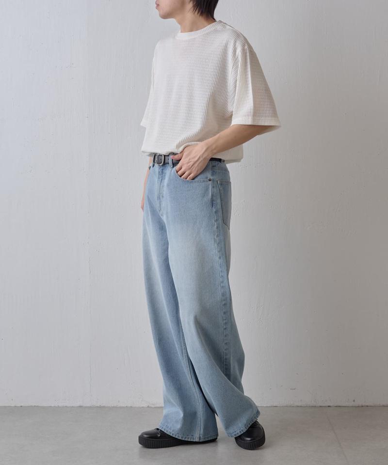 エアリーアイレット半袖Tシャツ