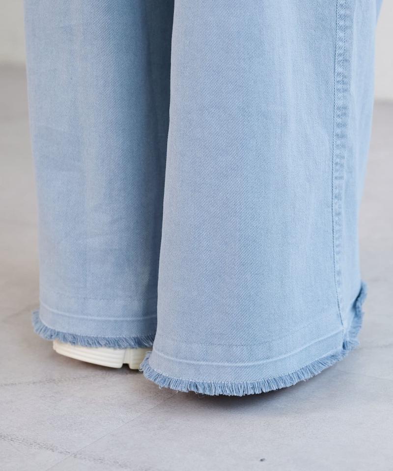 【低身長サイズ/2サイズ展開】サスペンダー付きパンツ