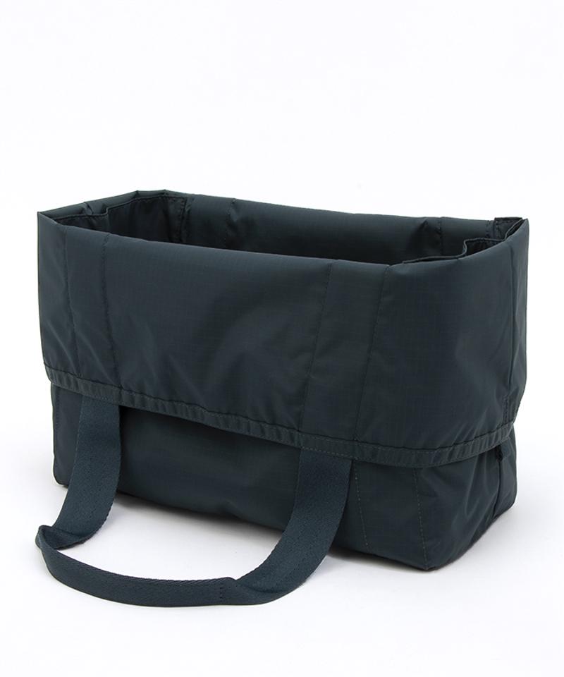 LG REVERSIBLE PKT TOTE２ウェイミッドナイトグリーン