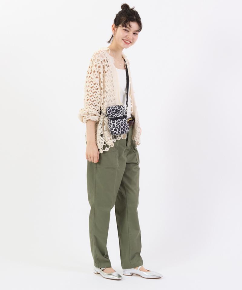 MINI PHONE BAGニュートラルレオパード