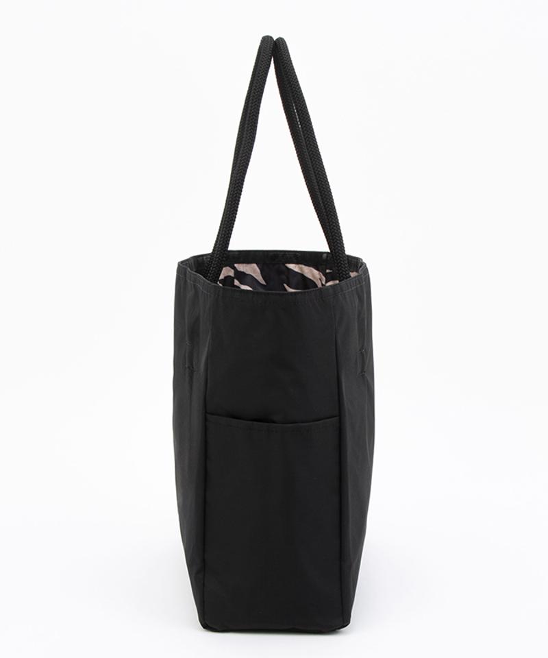ML 2 WAY TOTE        ラフィアゼブラ/ブラック