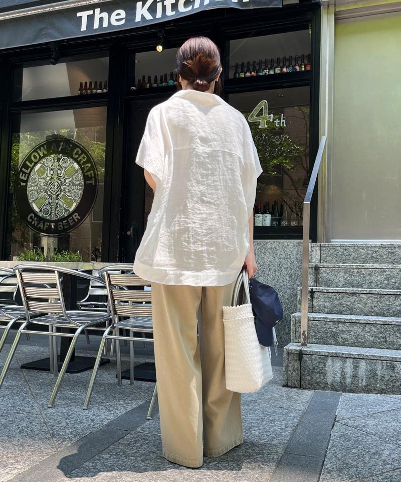 【完売カラー再追加！】デニムワイドイージーパンツ