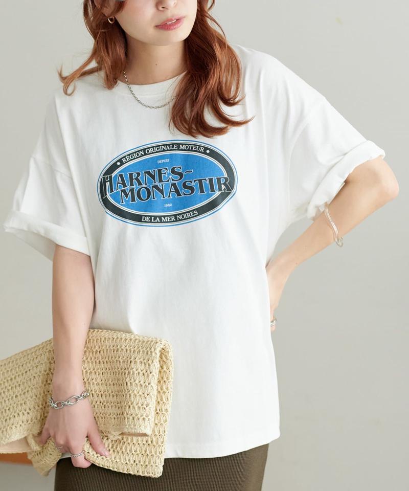 【ユニセックス】サークルロゴTシャツ