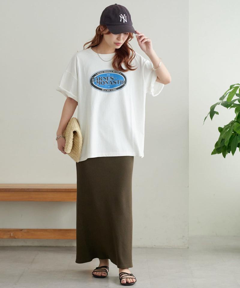 【ユニセックス】サークルロゴTシャツ