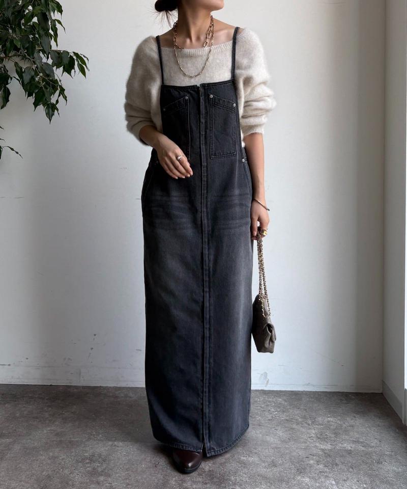 【新色追加】デニムキャミジャンスカ