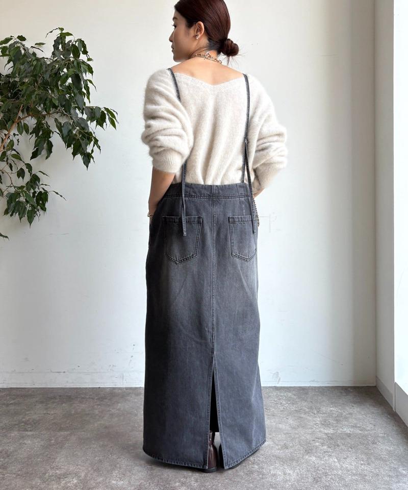 【新色追加】デニムキャミジャンスカ
