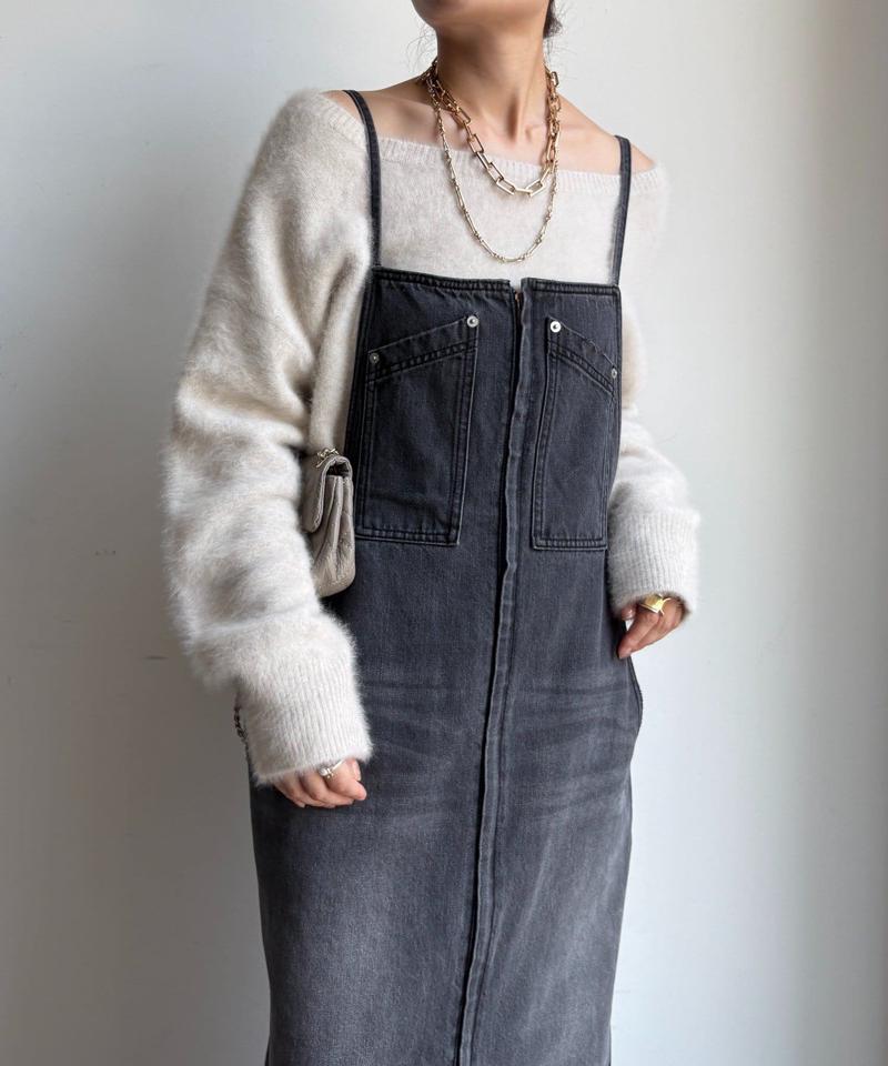 【新色追加】デニムキャミジャンスカ